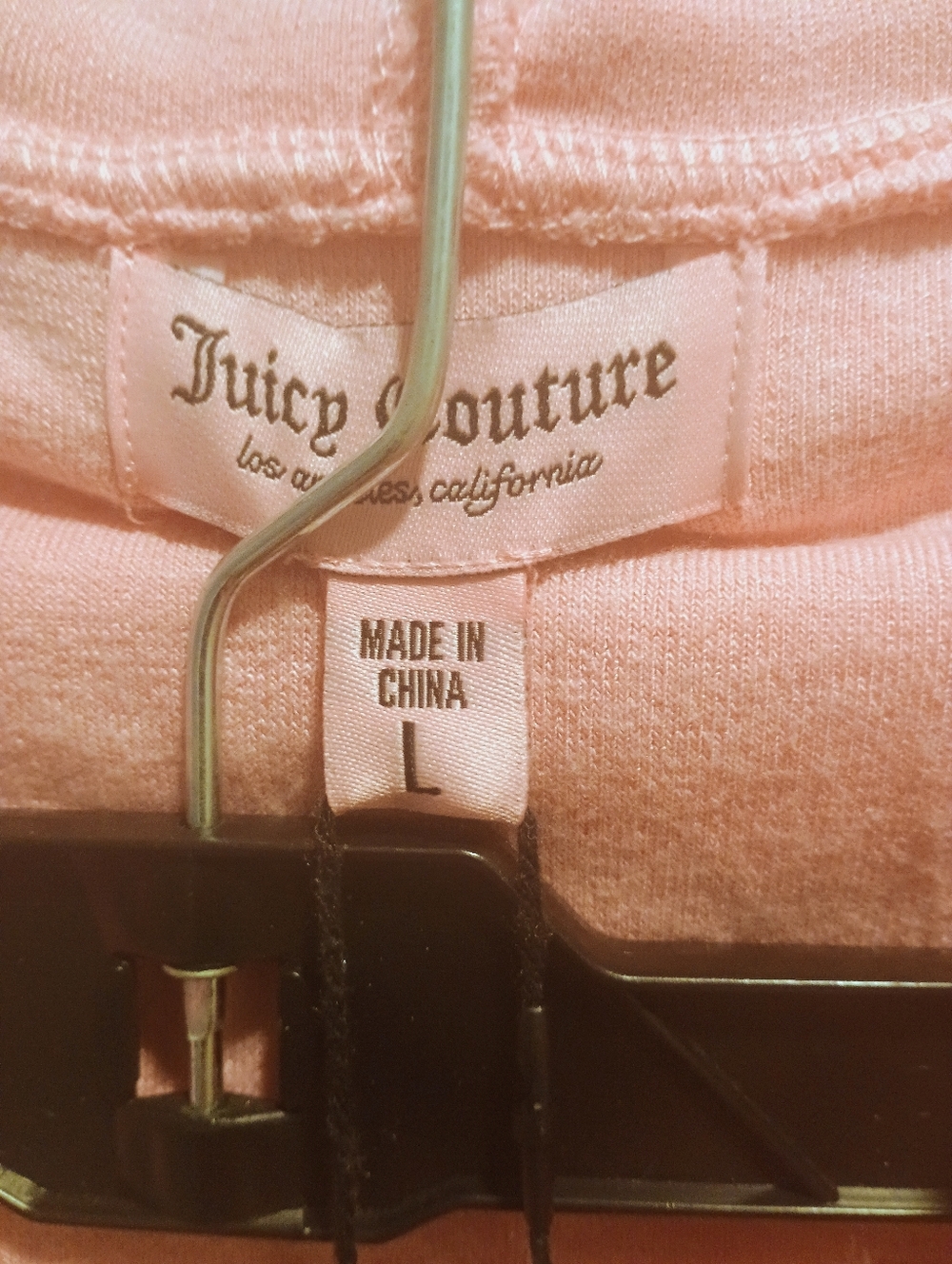 Juicy Couture Terry Towel Track Set - Large - Pink Y2K - Picture 5 of 6